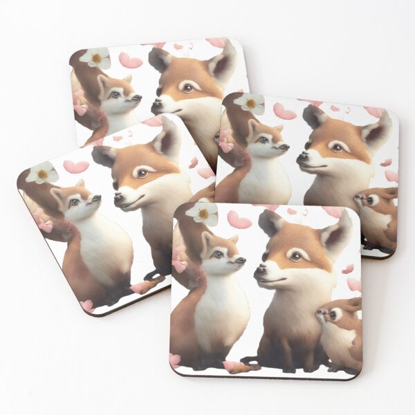 Item preview, Sweet Animal Moments designed and sold by positivVibesArt.