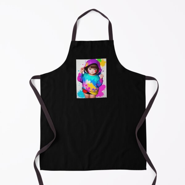 Item preview, Baby girl dripping paint art designed and sold by Gigglyvibes.