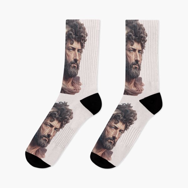 Artikelvorschau, Kaiser Marcus Aurelius Design V Stil Philosoph Marcus Aurelius Art Digital entworfen und verkauft von StoicWarrior.