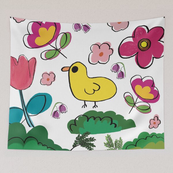 Item preview, Yellow duck designed and sold by TippyToeArt.