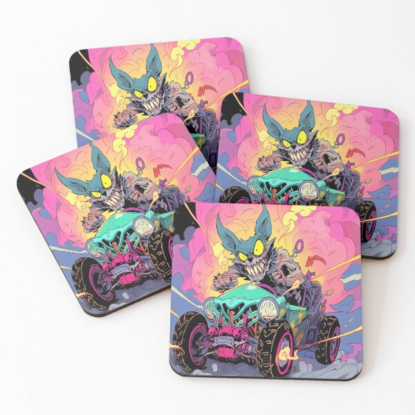 Item preview, Speeding Nightmare - The Fiendish Entity's Frenzied Motorcycle Dash designed and sold by araminiluengo.