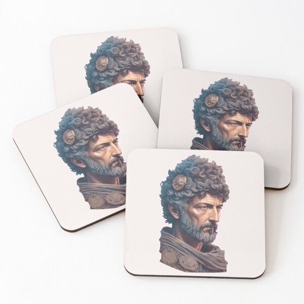 Item preview, Emperor Marcus Aurelius Design Vl Style Philosopher Marcus Aurelius Art Digital designed and sold by StoicWarrior.