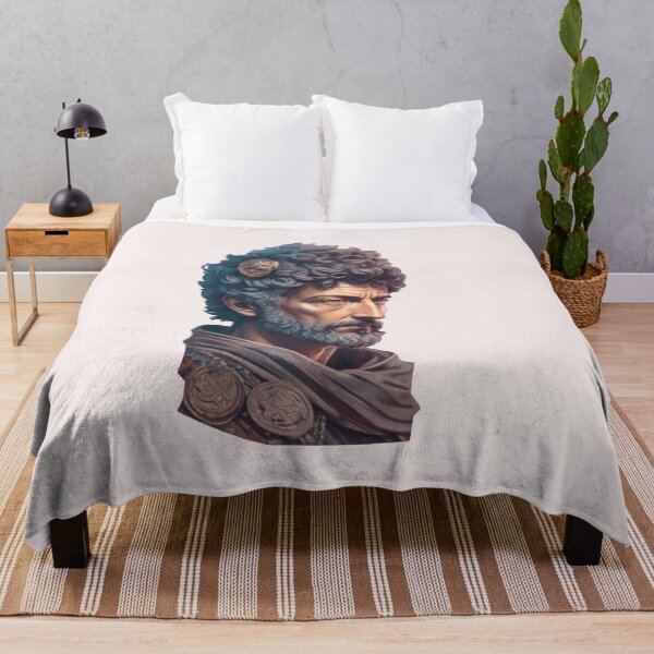 Artikelvorschau, Kaiser Marcus Aurelius Design Vl Stil Philosoph Marcus Aurelius Art Digital entworfen und verkauft von StoicWarrior.