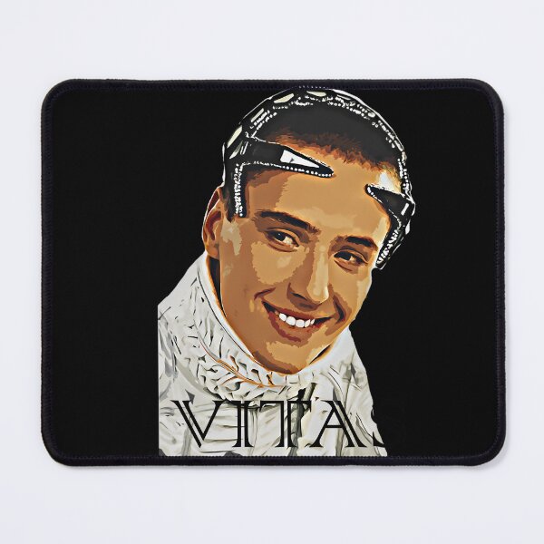 Item preview, Text Vitas Smile Russian Singer Meme designed and sold by vaqjmmsy24.