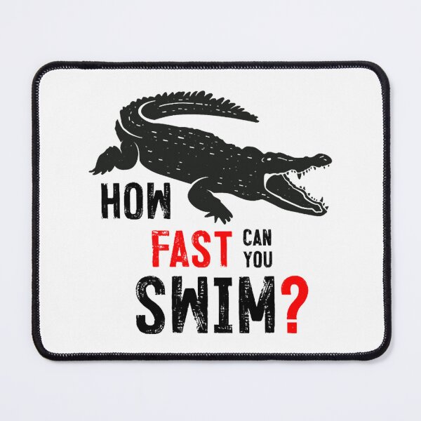 Item preview, How Fast Can You Swim Crocodile Men_s designed and sold by rowanwrigh.