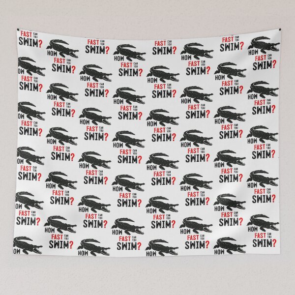 Item preview, How Fast Can You Swim Crocodile Men_s designed and sold by rowanwrigh.