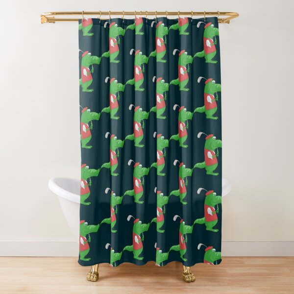 Alligators Love to Swim Shower Curtain