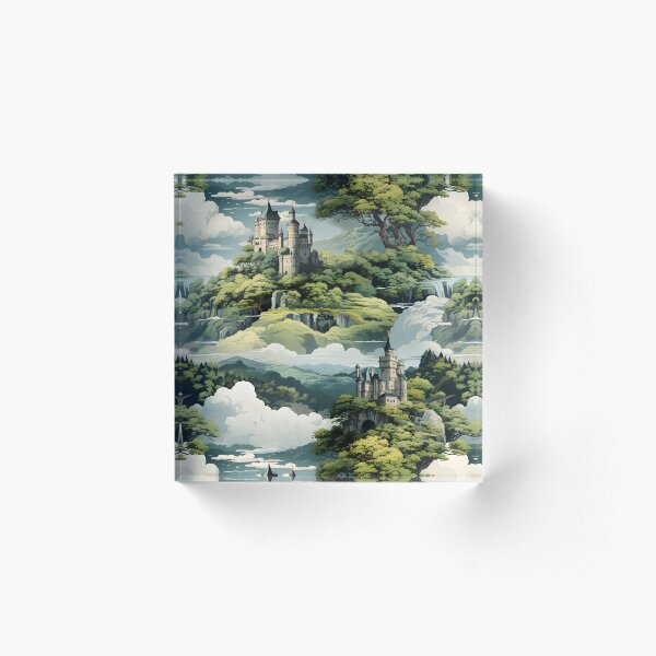 Item preview, Castles Pattern 18 - Ireland designed and sold by DigitalPatternx.