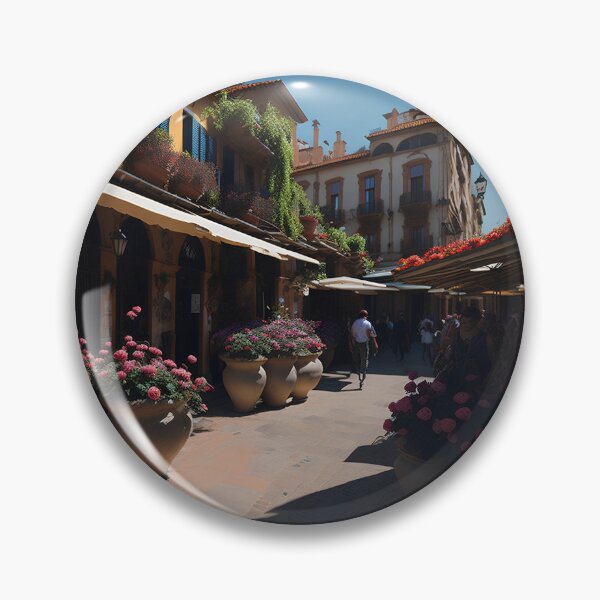 Item preview, Exploring a Picturesque Spanish Market designed and sold by BlareBlare.
