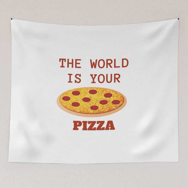 Item preview, The World Is Your Pizza designed and sold by spoeg.