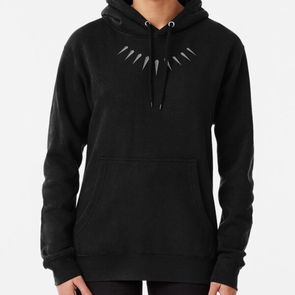 Black panther necklace online hoodie