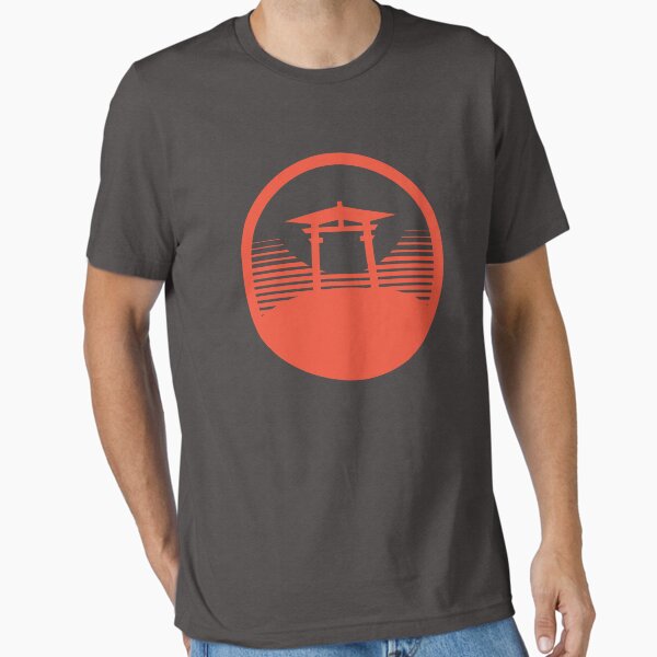 Japanese Typography t shirt design - Torii Gate Japan Essential T-Shirt