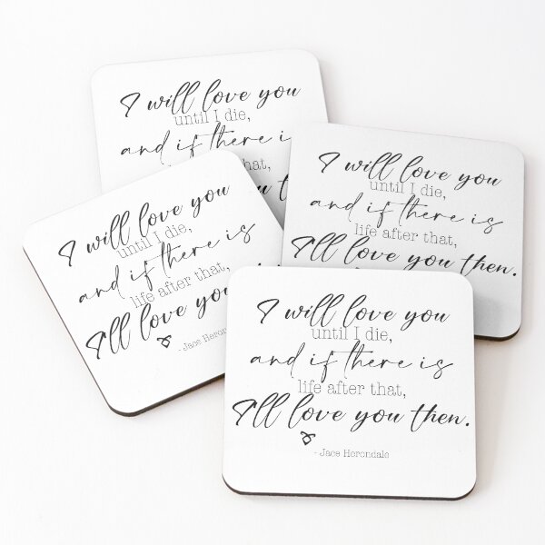 Item preview, Quote Jace Herondale | Shadowhunters | Cassandra Clare | saying designed and sold by DeniseArt04.
