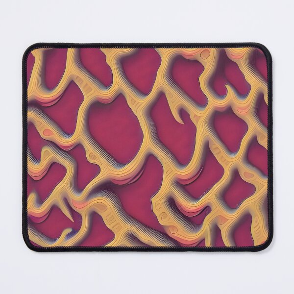 Item preview, Abstract Lattice AI Fantasy Digital Art Print Repeating Pattern designed and sold by KLP-Magick.