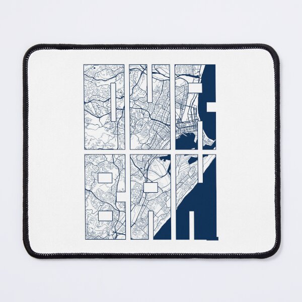 Item preview, Durban City Map of KwaZulu-Natal, South Africa - Coastal designed and sold by lamon-tgibbs.