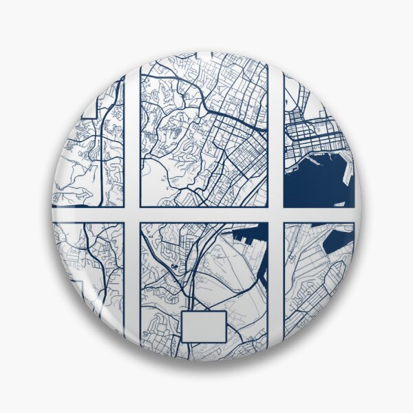 Item preview, Mapa de la ciudad de Durban de KwaZulu-Natal, Sudáfrica - Costa designed and sold by lamon-tgibbs.
