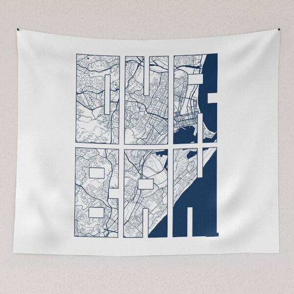 Item preview, Durban City Map of KwaZulu-Natal, South Africa - Coastal designed and sold by lamon-tgibbs.
