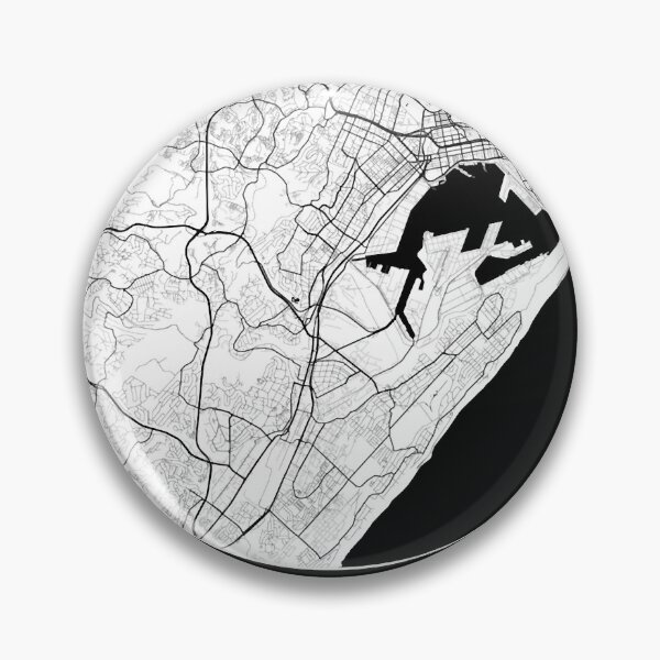 Item preview, Mapa de la ciudad de Durban de KwaZulu-Natal, Sudáfrica - Luna llena designed and sold by lamon-tgibbs.