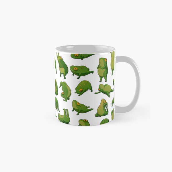 Yoga Frogs Poster No Text Coffee Mug for Sale by DingHuArt