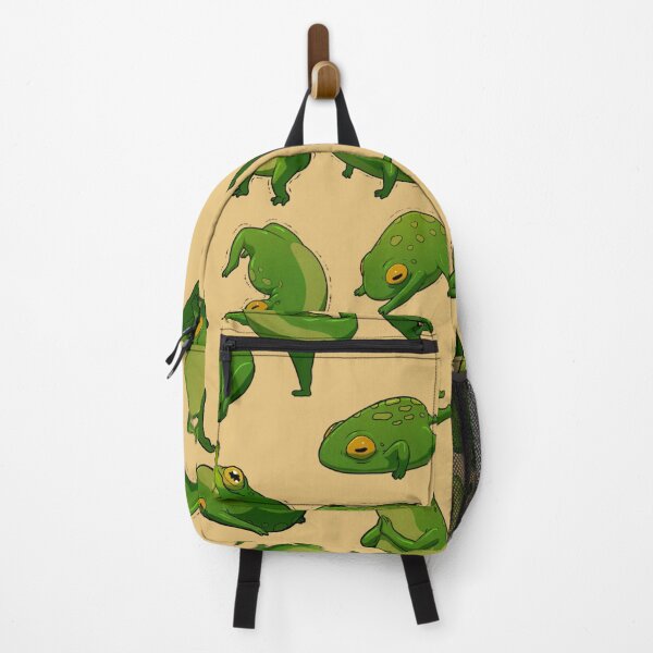 Item preview, Yoga Frogs Poster No Text designed and sold by DingHuArt.