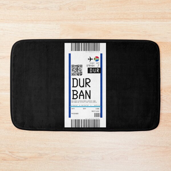 Item preview, Durban King Shaka International Airport (DUR) Boarding Pass rickrolled designed and sold by lamon-tgibbs.
