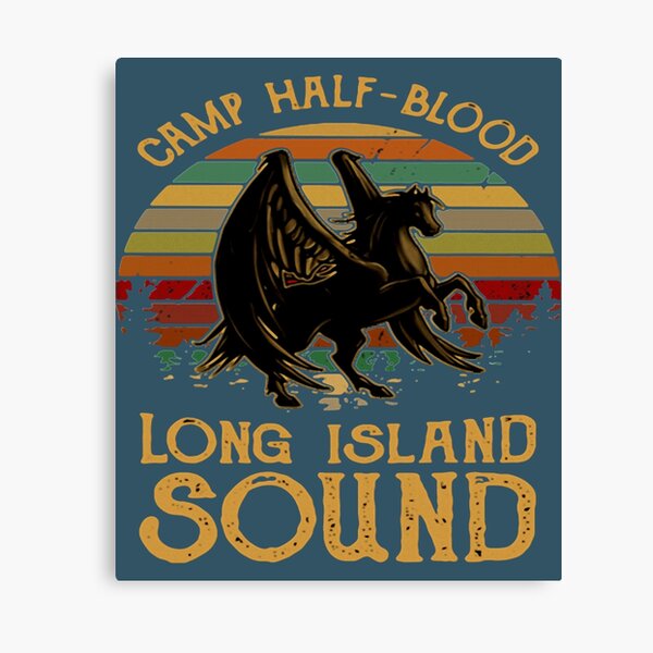 Camp Half Blood Camp T Shirt, Percy Jackson, Heroes Of Olympus, Sea Of  Monsters, The Lightning Thief Home Stretched Canvas