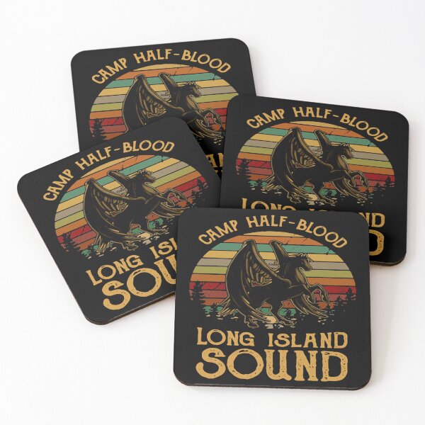 Item preview, Vintage Percy Jackson Camp Half Blood Long Island Sound Sunset designed and sold by JuliusHoe.