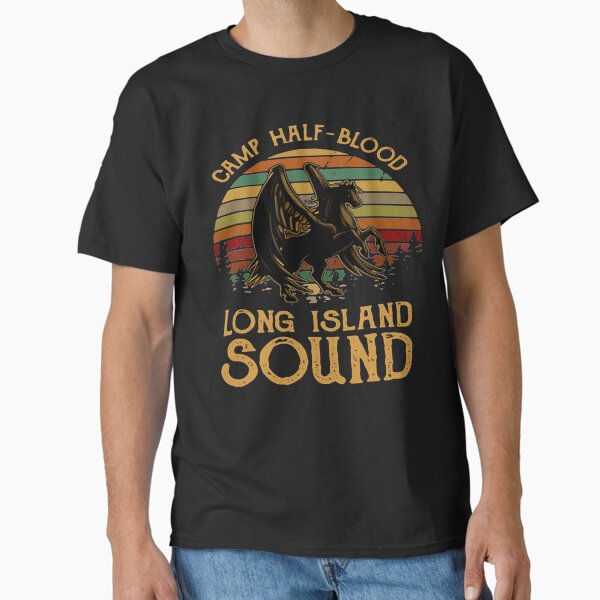Item preview, Vintage Percy Jackson Camp Half Blood Long Island Sound Sunset designed and sold by JuliusHoe.