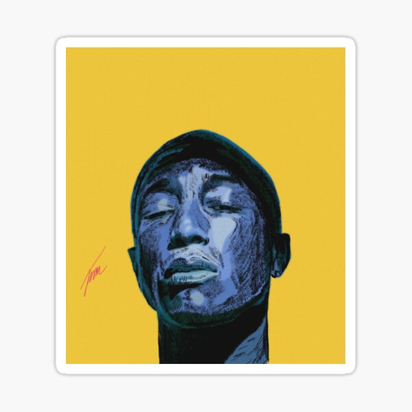 Vista previa del artículo con la obra «Pharrell Williams», diseñado y vendido por Jasper Miller.