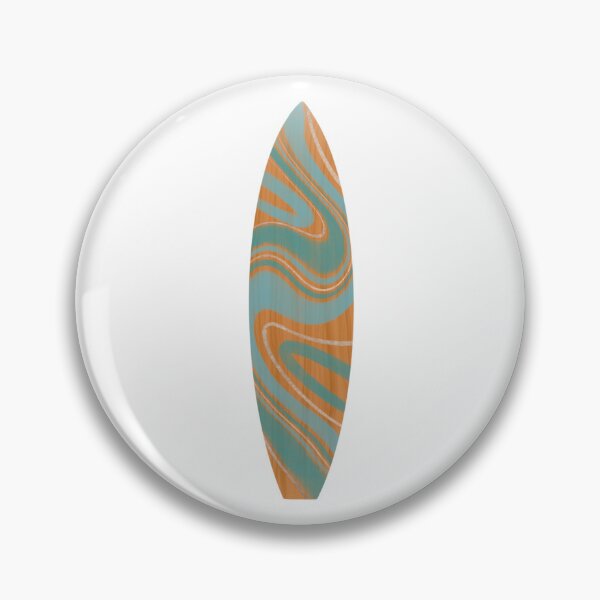Item preview, Marbled turquoise surfboard designed and sold by nherbst.