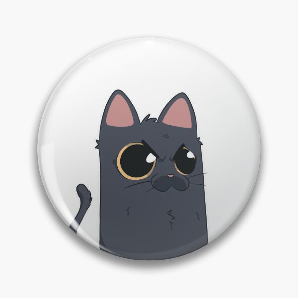 Item preview, Black Cat Angy designed and sold by raccoondatdraws.