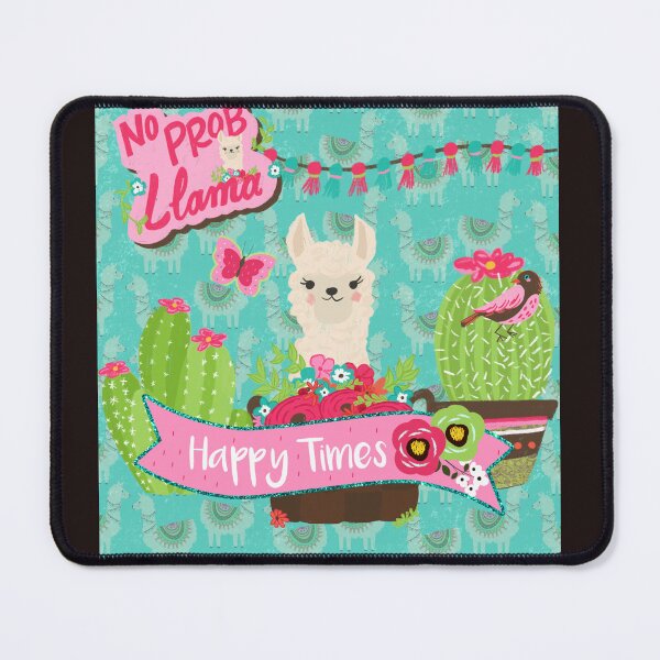 Item preview, No Problem Llama Happy Times designed and sold by Livn2laugh.