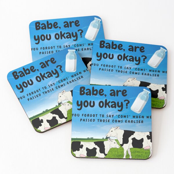 Item preview, OMG LOOK!! COWS!! designed and sold by cowboysimpcos.