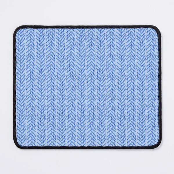Item preview, Monochrome simple light blue textured herringbone. designed and sold by marinaklykva.