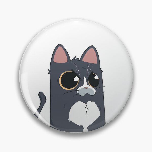 Item preview, Tuxedo Cat Angy designed and sold by raccoondatdraws.