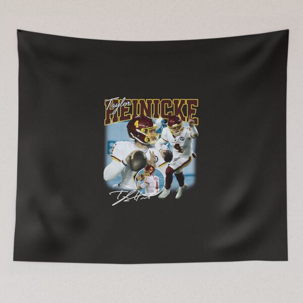 Item preview, Taylor Heinicke Football Signature Vintage Retro 80s 90s Bootleg Rap Style designed and sold by MonicaField.