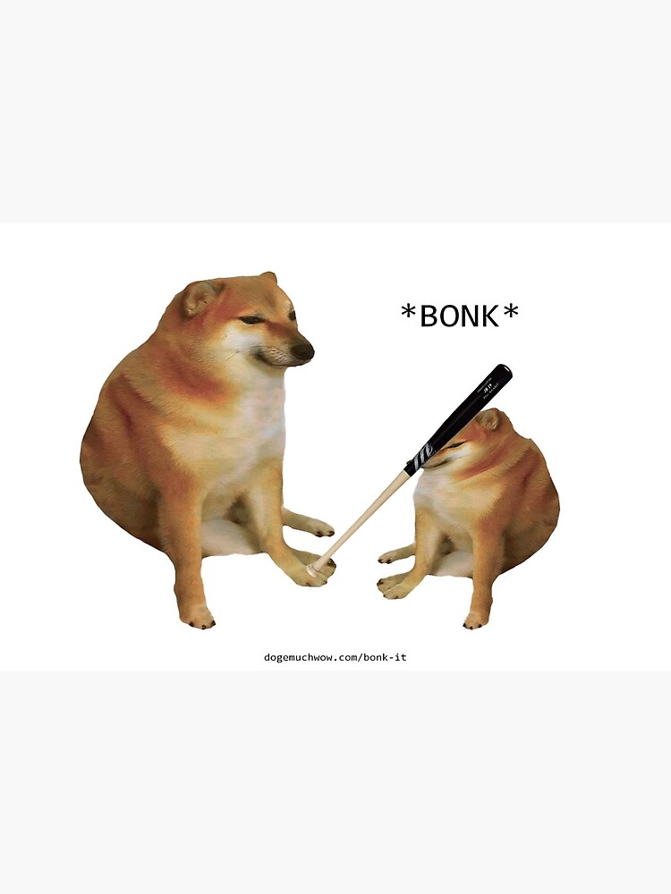 Cheems Dog Meme' Sticker
