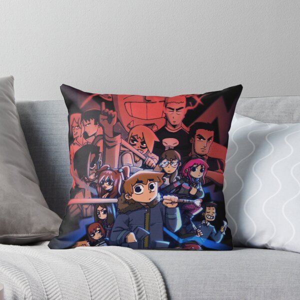 Item preview, Scott Pilgrim vs the world Character print and sticker design for phone case or water bottle designed and sold by StickrBoy.