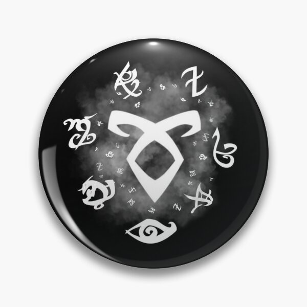Item preview, runes white font | Shadowhunters | Cassandra Clare designed and sold by DeniseArt04.