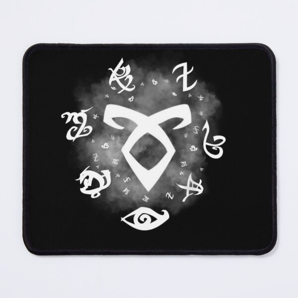 Item preview, runes white font | Shadowhunters | Cassandra Clare designed and sold by DeniseArt04.