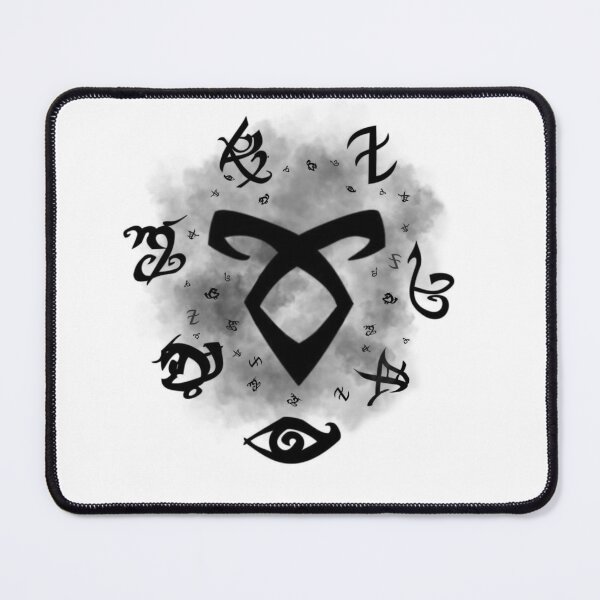 Item preview, runes black font | Shadowhunters | Cassandra Clare designed and sold by DeniseArt04.