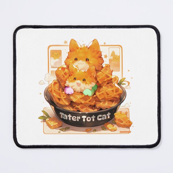 Item preview, Tater Tot Cat in waffle cup. designed and sold by AnuStudios.