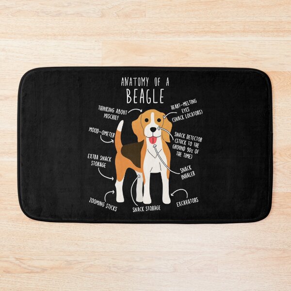 Artikelvorschau, Anatomie des Beagle-Hundes entworfen und verkauft von Clara Hollins.