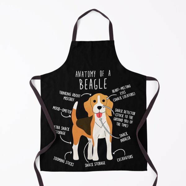 Item preview, Beagle Dog Anatomy designed and sold by Clara Hollins.