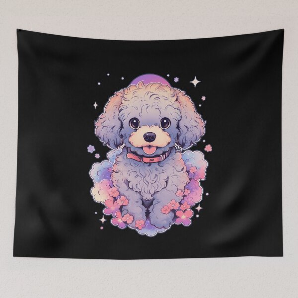 Item preview, Cavapoo Pastel Goth Dog designed and sold by Clara Hollins.