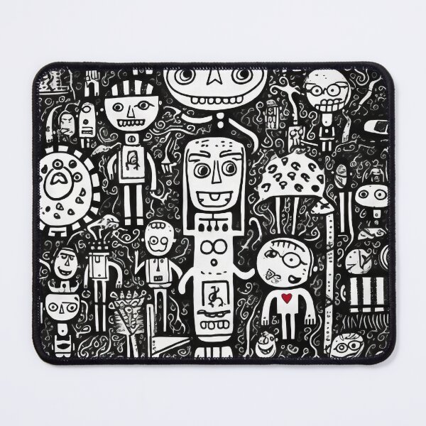 Item preview, Visions of Contrasts: Pop-Art Abstraction in Black and White designed and sold by Piotrek0001.