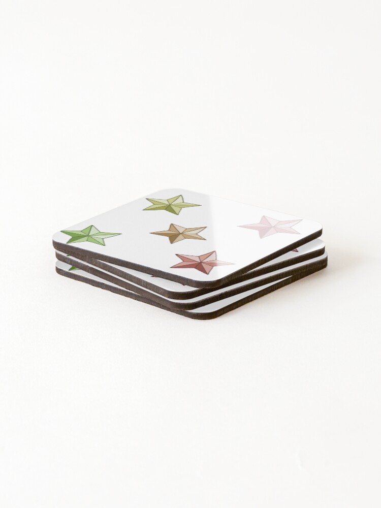Thumbnail 4 of 5, Coasters (Set of 4), Stars designed and sold by RuriIbara.