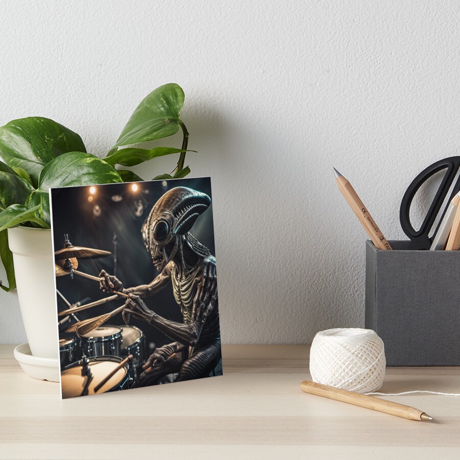 Item preview, Art Board Print designed and sold by LenCarol.