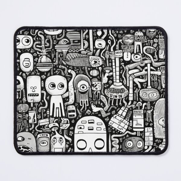 Item preview, Visions of Contrasts: Pop-Art Abstraction in Black and White designed and sold by Piotrek0001.