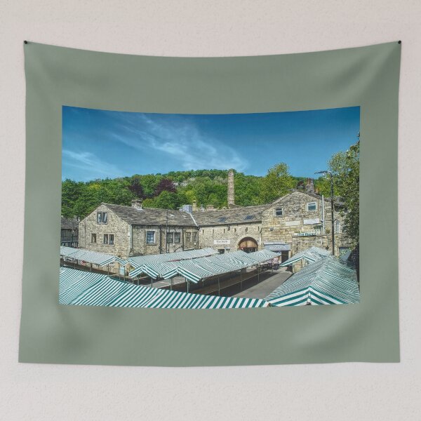 Item preview, Hebden Bridge Market Place designed and sold by Alisonchambers2.
